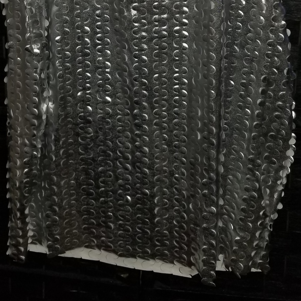 Exotic Sparkling Silver Shein Curve Size 4xl Nwot - image 4